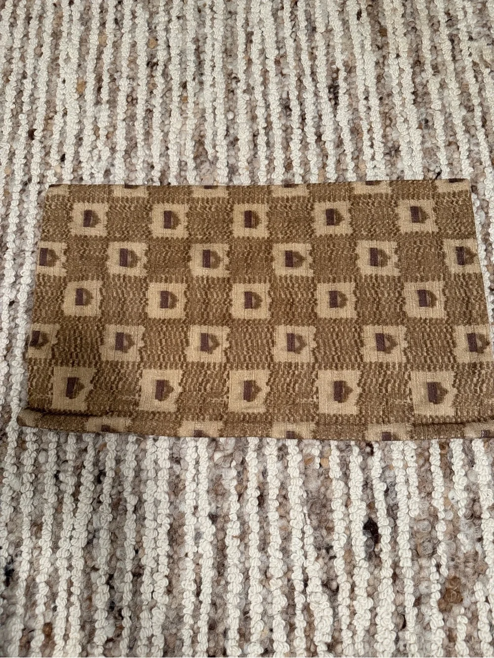 West Elm Geometric Lumbar Pillow 12”x21”